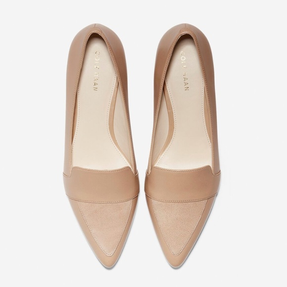Cole Haan Shoes - Cole Haan Nude leather flats